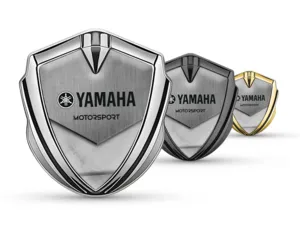 Yamaha Metall Emblem Abzeichen High-End Design Drift Look